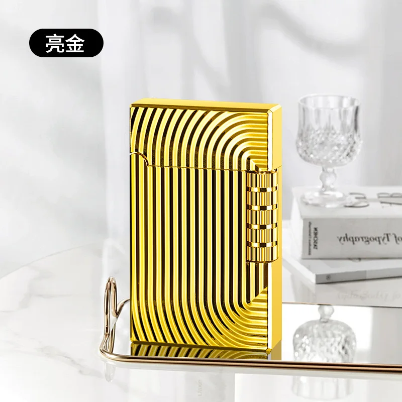 Remarks on Fire Gas Lighter High-value Side-slip Retro Classic Steel Sound Men's Gift - Image 4