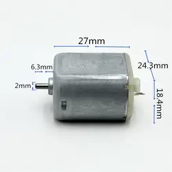 MABUCHI FF-260PA-2474 Mini 24mm*18mm Electric Motor DC 3V 3.7V 4.2V High Speed Engine For Electric Shaver Razor Car Toy Boat