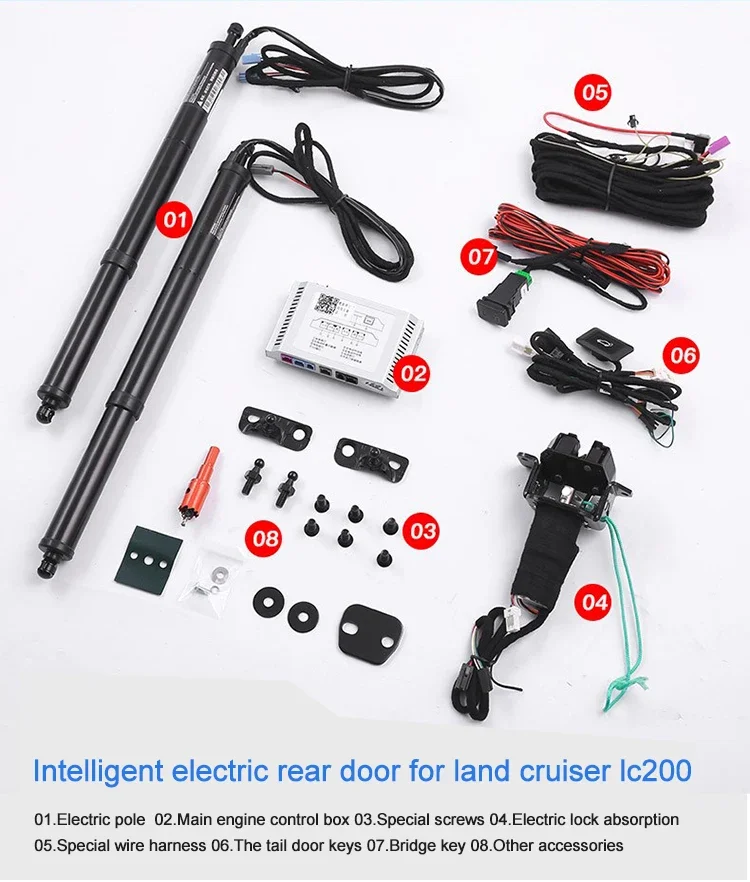 Intelligent electric tail door Electric Car Trunk Lift for Land cruiser 2016-2020 with Soft Close Tail Door for Sale