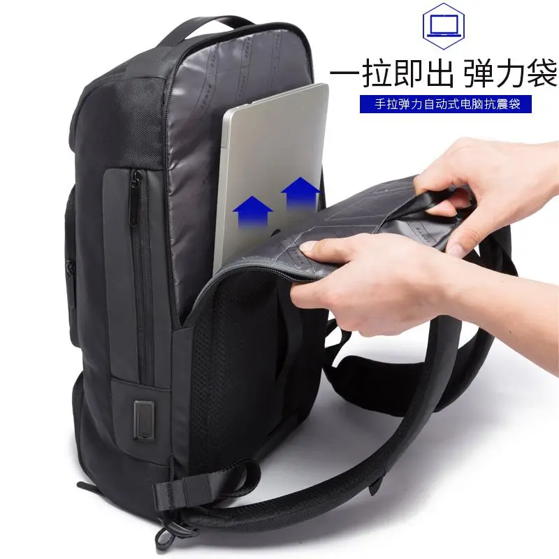 Mochilas para laptop Bange multifuncionais com grande capacidade à prova d'água para trabalho diário mochila de negócios mochila