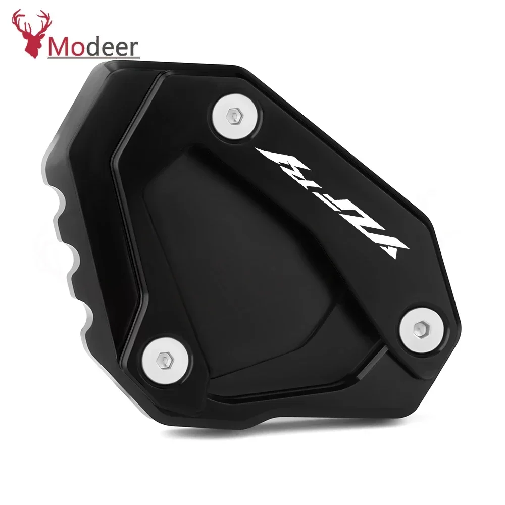 

For YAMAHA YZFR1 YZF R1 yzf-R1 Motorcycle Accessories Foot Side Stand Extension Support Plate Pad 2015 2016 2017-2023