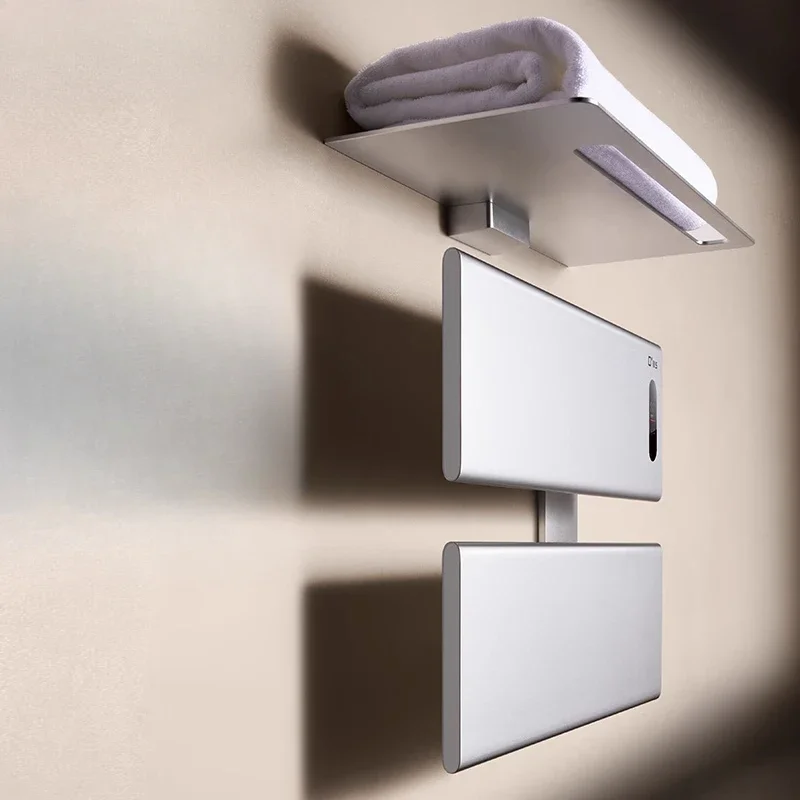 Electric towel rack household bathroom intelligent heating drying towel rack