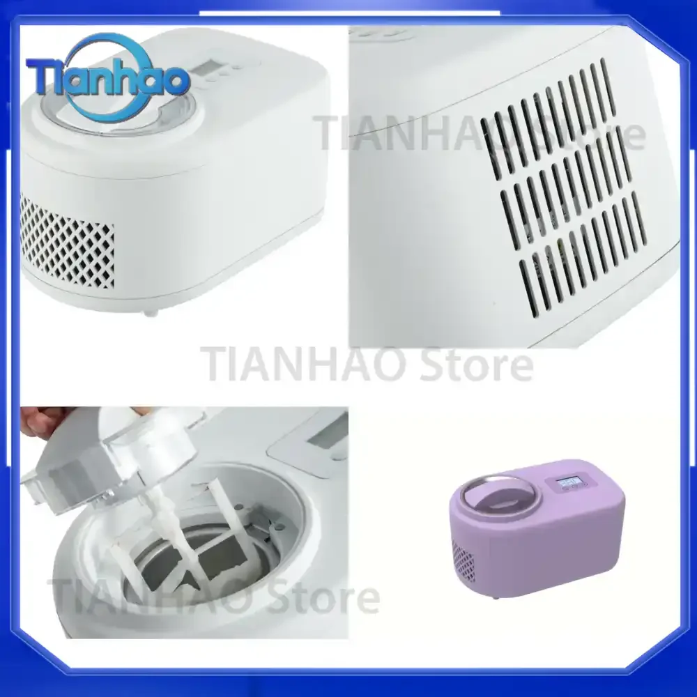 Desktop Gelato Ice Cream Making Machine for Home Use Italian Soft Mini Ice Cream Maker