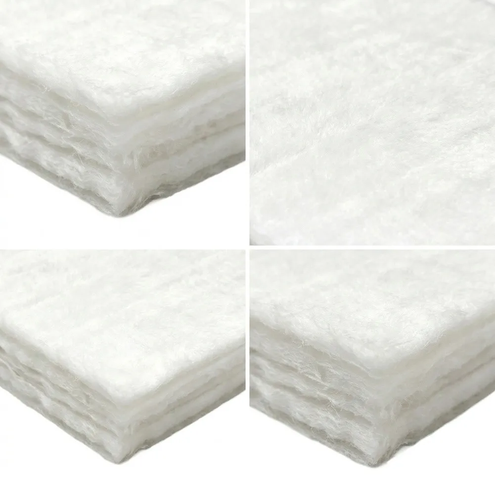 White Fiber Blanket Fireplace for liner High Temperature Resistant Robust Fiber Construction Lightweight And Portable