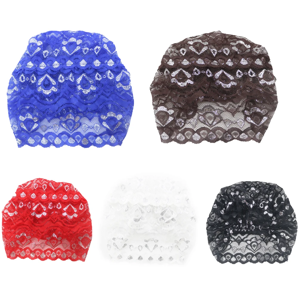 

5 шт., нижний шарф, кружевная вышивка, внутренний хиджаб, женская мусульманская шапка, тюрбан, шапочки, капот, кепка ниндзя, платок Turbante Mujer