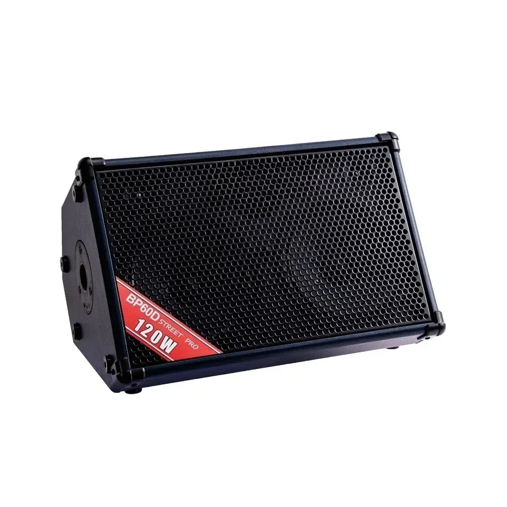 Yyhc COOLMUSIC BP60D 120 واط الخشب قوة مكبر صوت الجيتار ل باسكر مكبر الصوت في الهواء الطلق مع ميكروفون مدخلات تردد تأثيرات #2