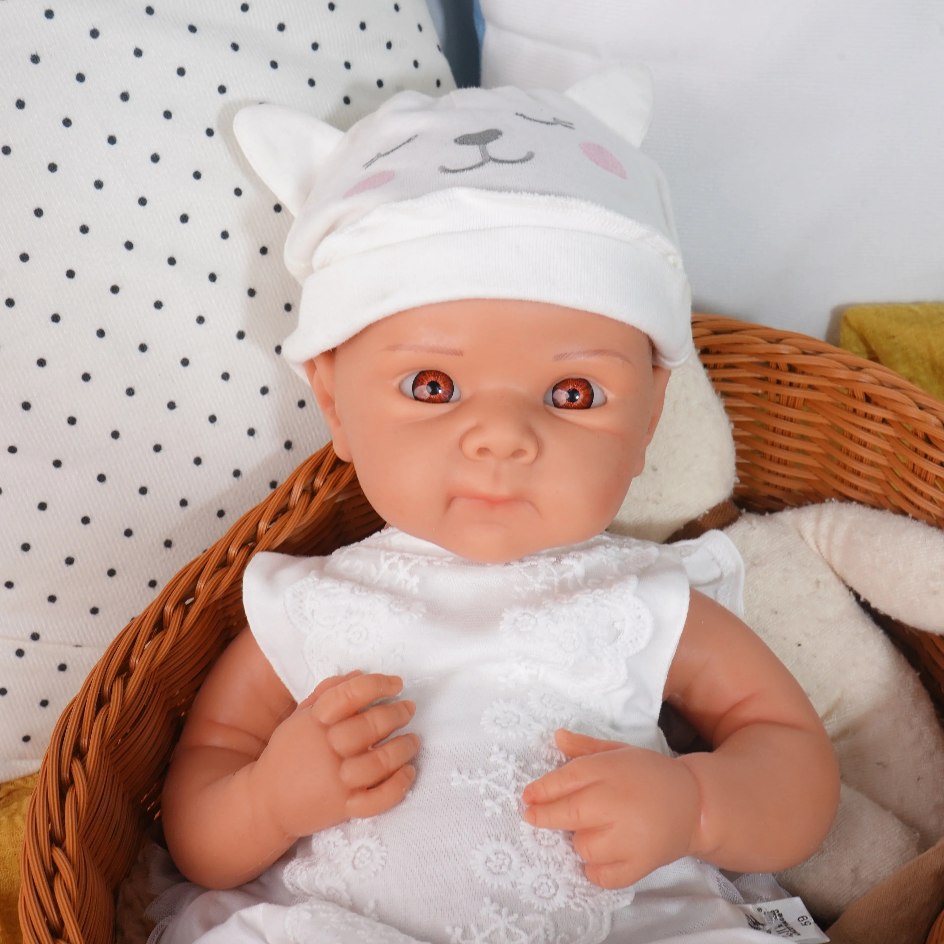 

3.4kg Very Real 20.07-inch Silicone Reborn Doll Healing Gift for Children Baby girl Best Christmas birthday gift
