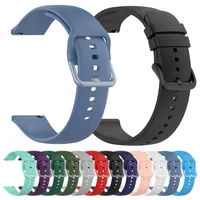 20mm 22mm Silicone Strap For TicWatch Pro 3 Ultra Watch Band GPS/LTE For Ticwatch GTX S2 E2 E3 GTH/GTW Sports Bracelet Wristband
