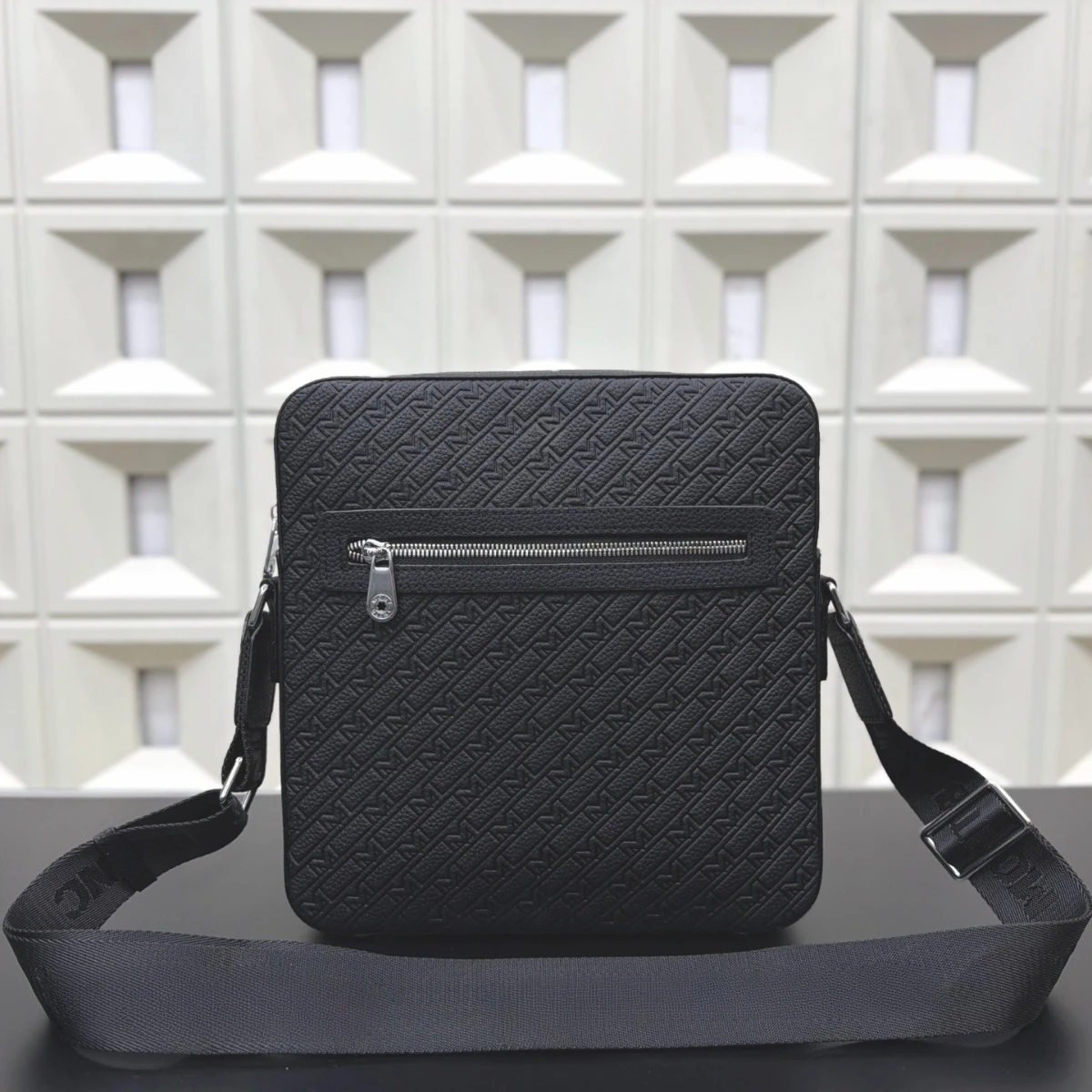 

Модная мужская кожаная сумка через плечо Деловая повседневная дорожная сумка-мессенджер Роскошный дизайнерский бренд Классический черный