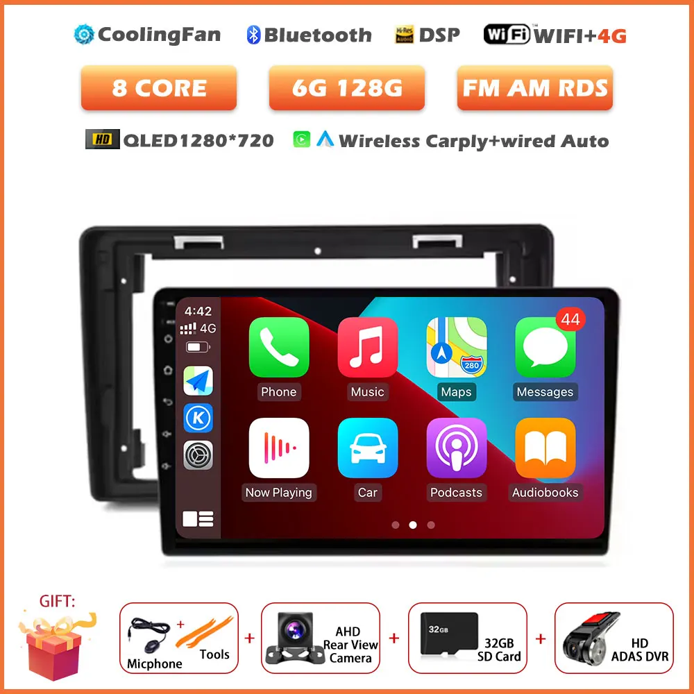Android 16 Auto Voor Citroen C2 C3 2001-2010 Auto Radio Multimedia Speler Video GPS Navigatie Carplay Touchscreen Stereo gereedschap