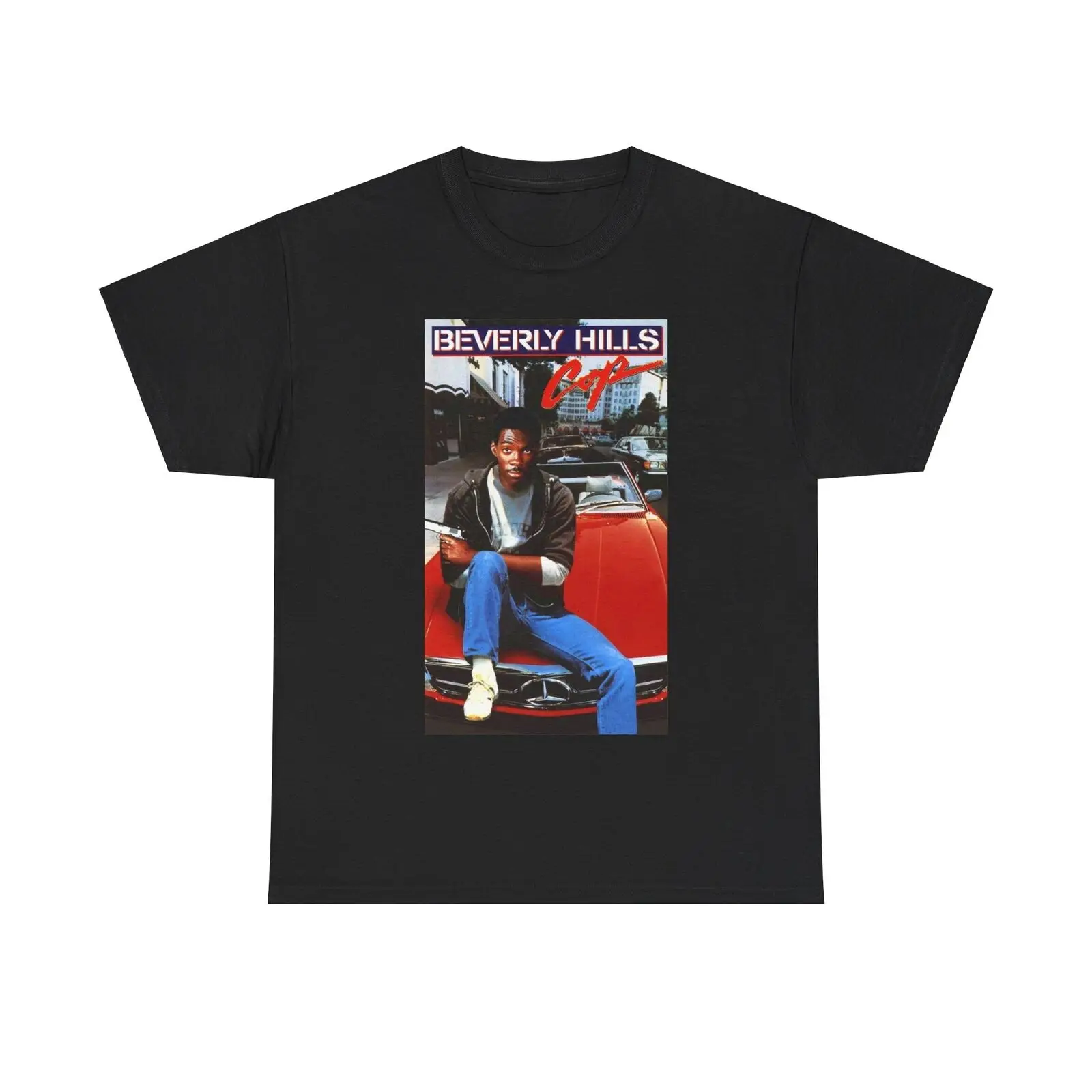 Beverly Hills cop T shirt vintage Eddie Murphy retro Heavy Cotton