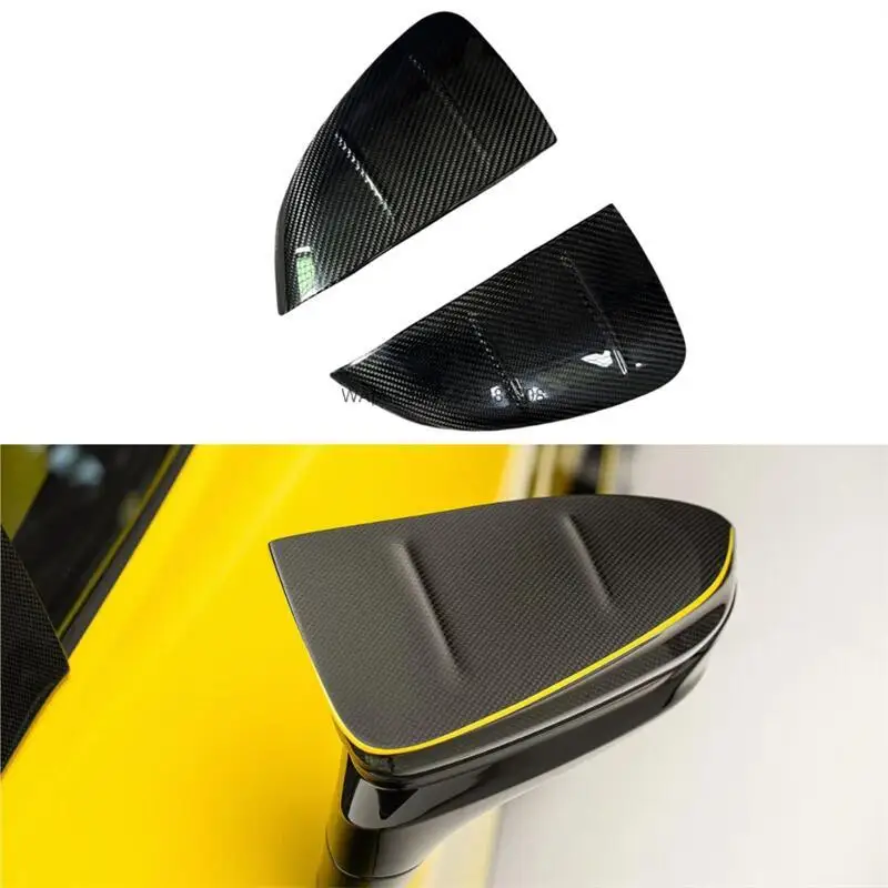 

M Style Dry Carbon Fiber Side Mirror for SF90 Rear View Mirror Cover Upgrade