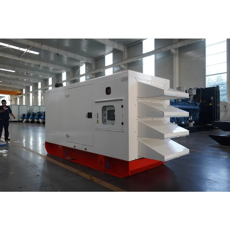 CE Certified 20kVA Chinese Gas Generator Set Single Open Excitationless Brushless 40kw Rated Power 400V 220V 380V 240V Options