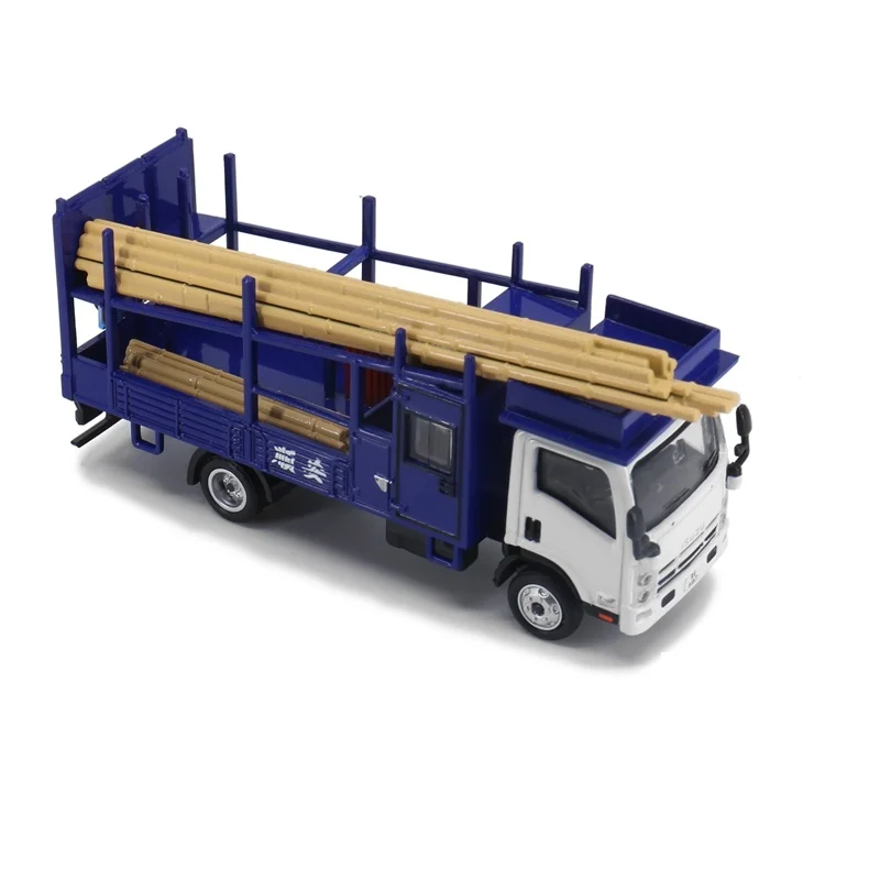 

Tiny 1:76 Isu-zu N Series Bam-boo Scaffolding Truck NO.195 Alloy Simulation Model Car