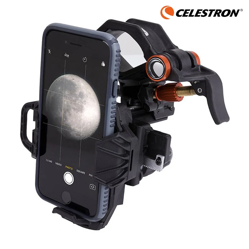 Imagem -02 - Celestron Nexyz 3-axis Universal Smartphone Adaptador de Montagem do Telefone Celular Móvel para Telescópio Astronômico Binóculos Microscópio