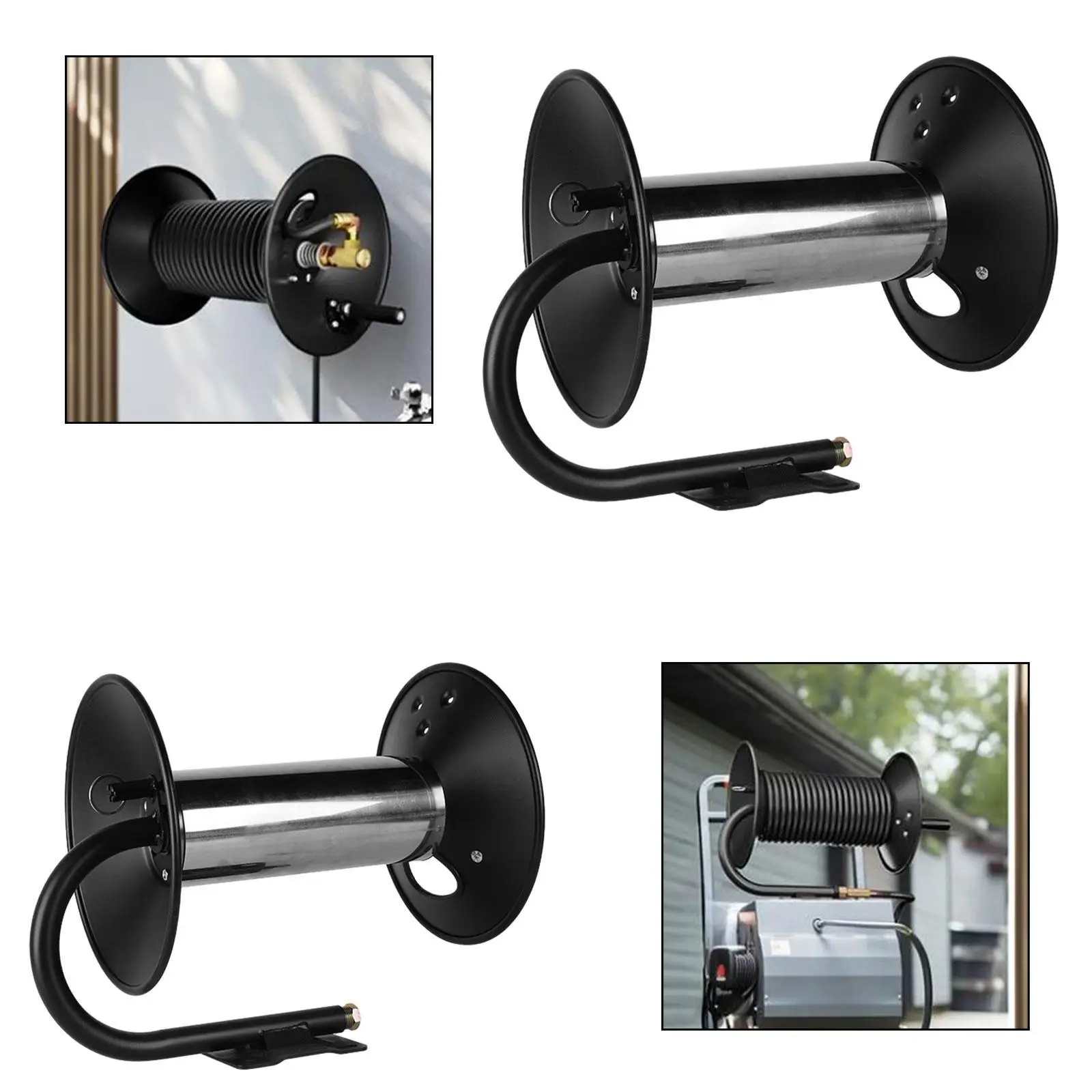 

Pressure Washer Hose Washer Hose Reel Multifunctional Stainless Crank
