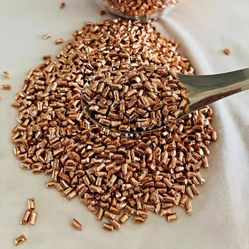 High purity copper particle, electrolytic copper particle, single crystal copper particle, metal copper block, Cu99.99%