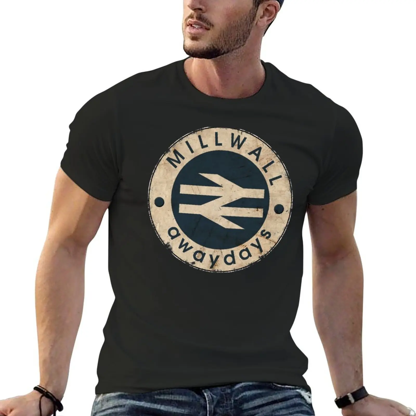 Футболка Millwall Awaydays, заготовки, мужские футболки для чемпионов