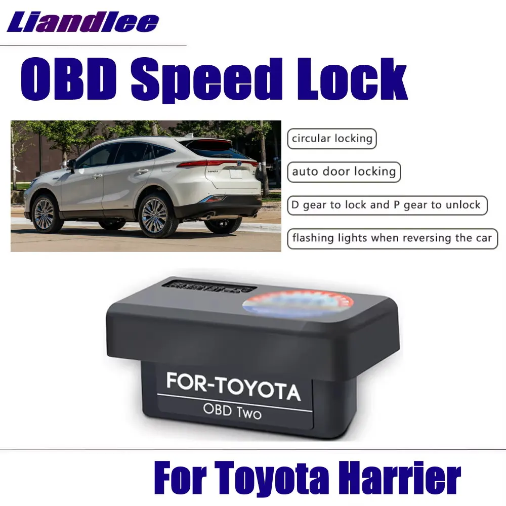 For Toyota Harrier Venza (XU80) 2021-2026 Car Auto Automatic Door Closer Speed Lock OBD Decoder Module Accessories