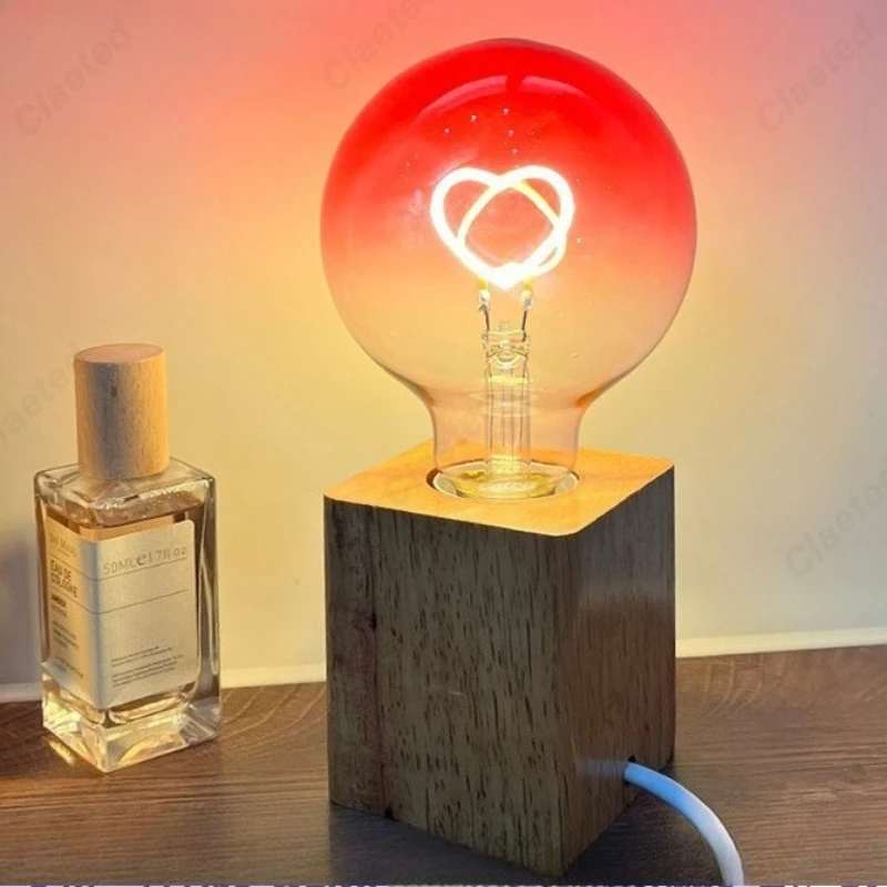 Creative New LED Light and Shadow Table Lamp Restaurant Bar Living Room Bedroom Bedside Decorative Atmosphere Lighting Lamps