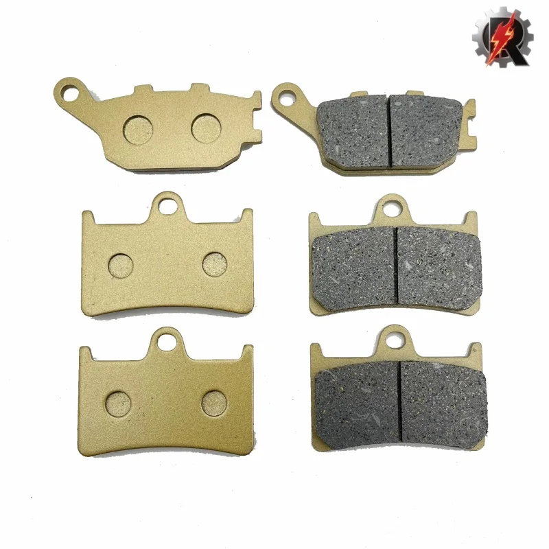 

4PCS High-quality motorcycle brake pads suitable for Yamaha YZF1000 R1 2004-2006 YZF600 R6 2003-2016 front and rear brake pads