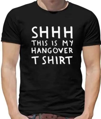 Shhh das Ist Mein Kater T-Shirt Herren - Stag Do - Trinken - Verkatert