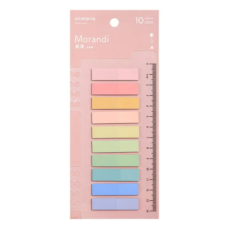 1/2PCS Sheets Colorful Sticky Notes Memo Pad Self Adhesive Label Index Tabs Bookmarks Notepad School Office Stationery Supplies