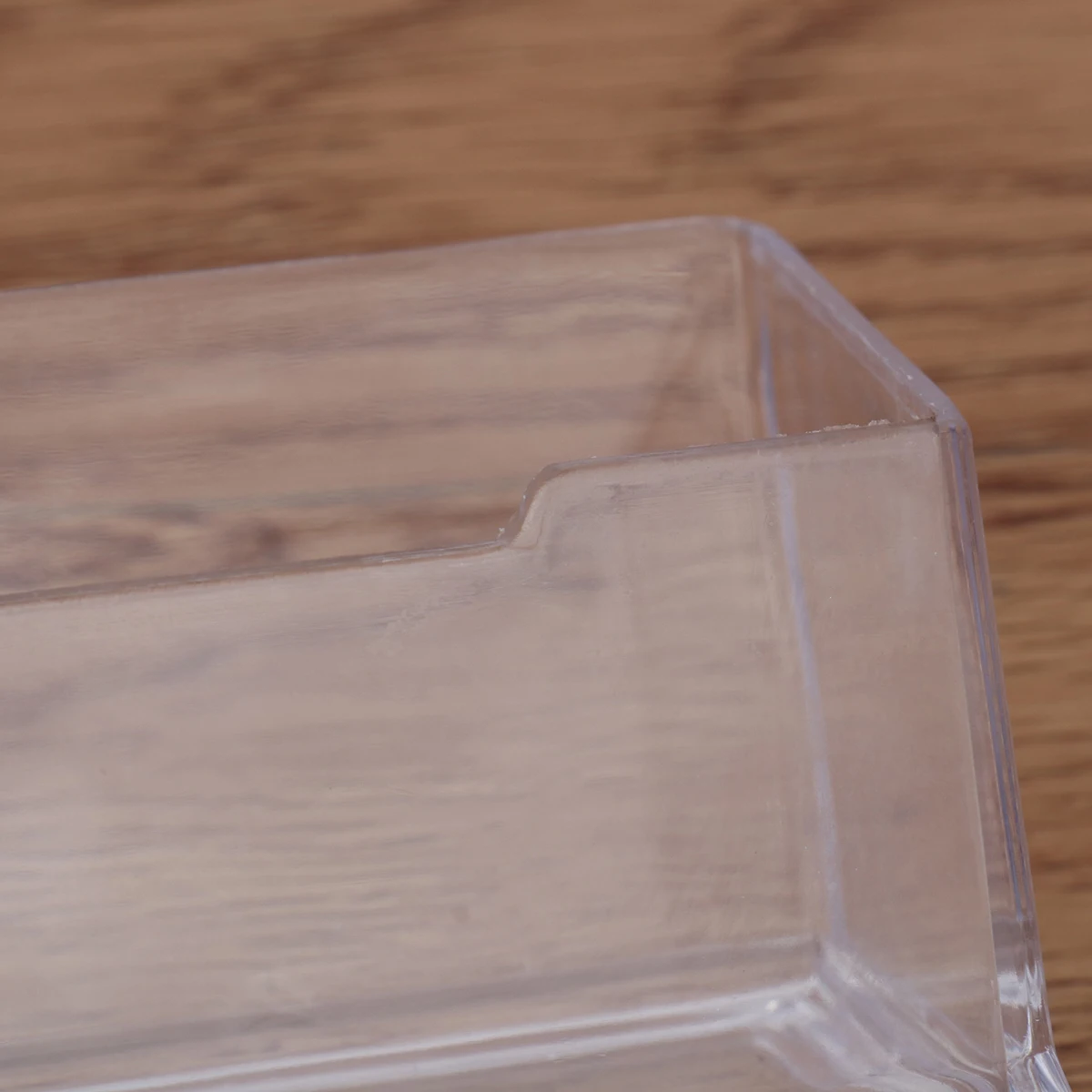 

10 Pcs Storage Box Business Card Case Office Supplies Transparent Display Accessories for Men