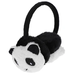 1Pc Kids Earmuffs Unisex Ear Warmers 3D Panda Ear Muffs Headband NEW Earmuffs for Cold Weather Outdoor Adventures like Skiing