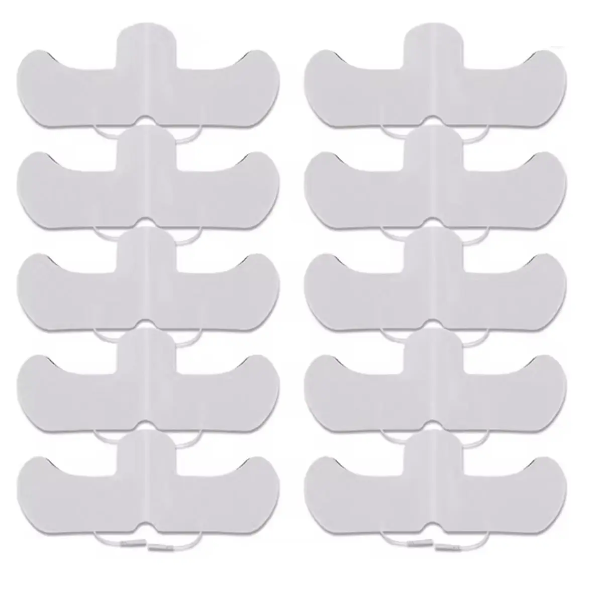 [N84R] EMS Electrode Pads for Back Shoulder Waist Needle 2 mm Plug Muscular Acupuncture Muscle Stimulator Massager TENS Pad