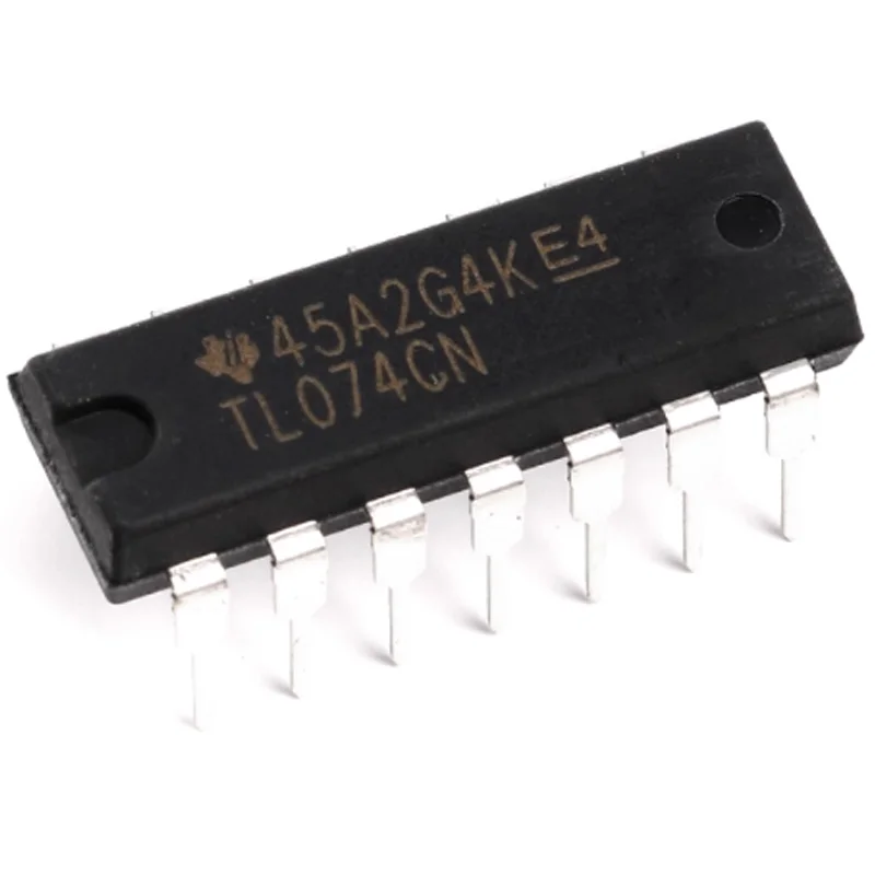 10Pcs New Original Tl074Cn Dip-14 Jfet Four-Channel Operational Amplifier Ic Chip