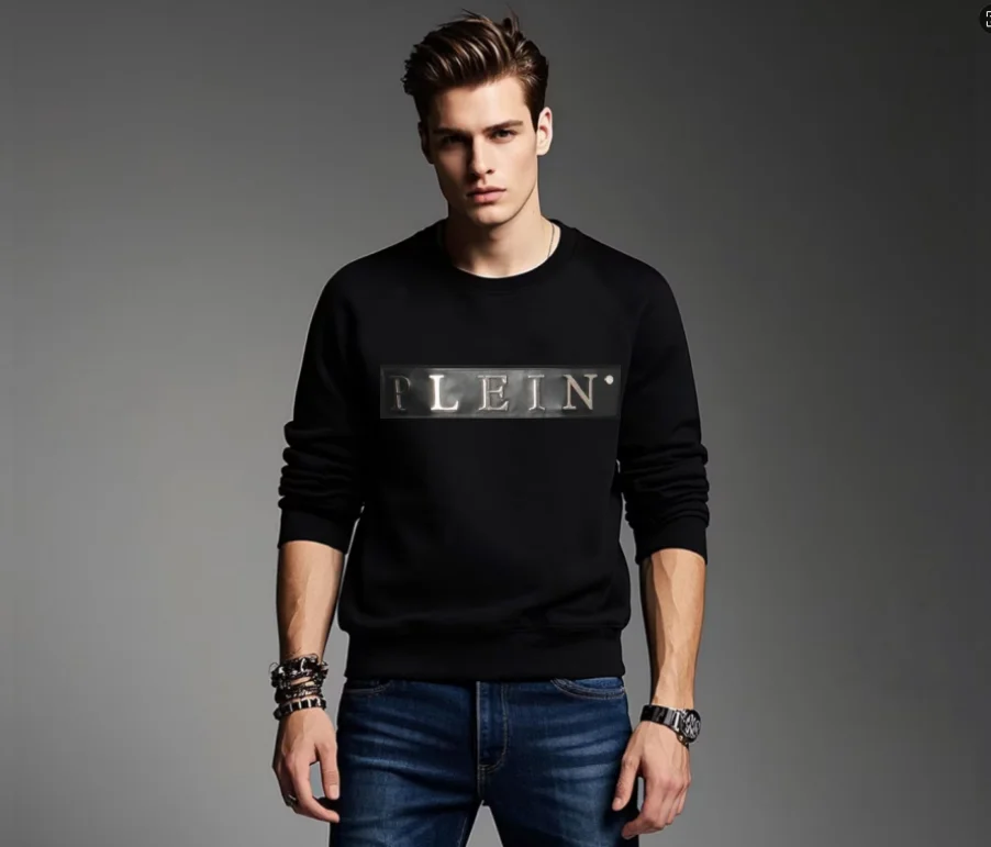 Pullover Top Quality Sweatshirt Designer Rhinestone Plein Ali Top Quality Hoodies New Brand Designer