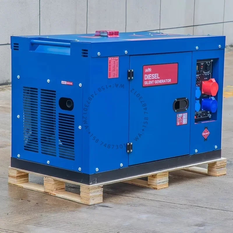 

7kva 7.5 Kw 10000 Watt 10kw 10kva Single 3 Phase Super Silent die sel Generators