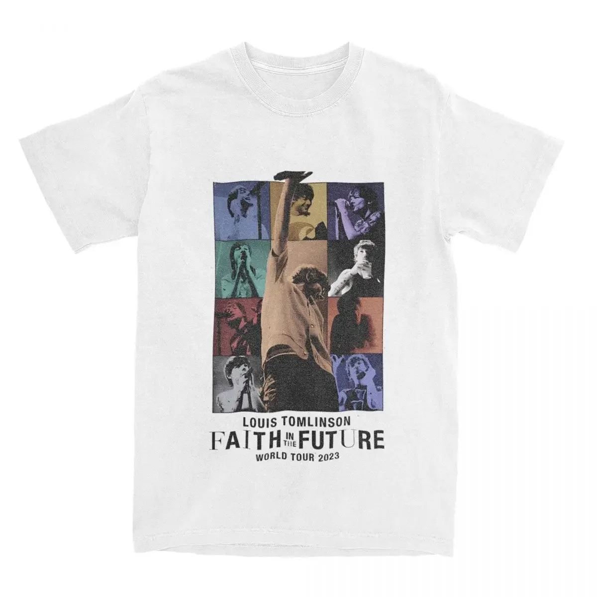 Merch Cotton T-shirt Clothing Fashion Tees Summer tshirtgraphic t shirts Round Neck Men  Louis Tomlinsons Eras Tour T Shirt man