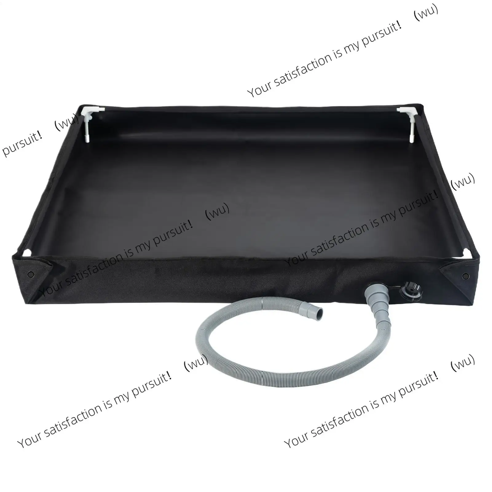 Portable shower tray with drain, collapsible shower base, suitable for pets/RVs