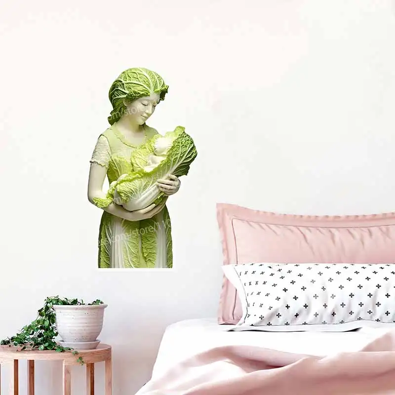 Creative Maternal Love Wall Stickers Waterproof Self-Adhesive for Outdoor Indoor Room Living Room Car Decor AA349