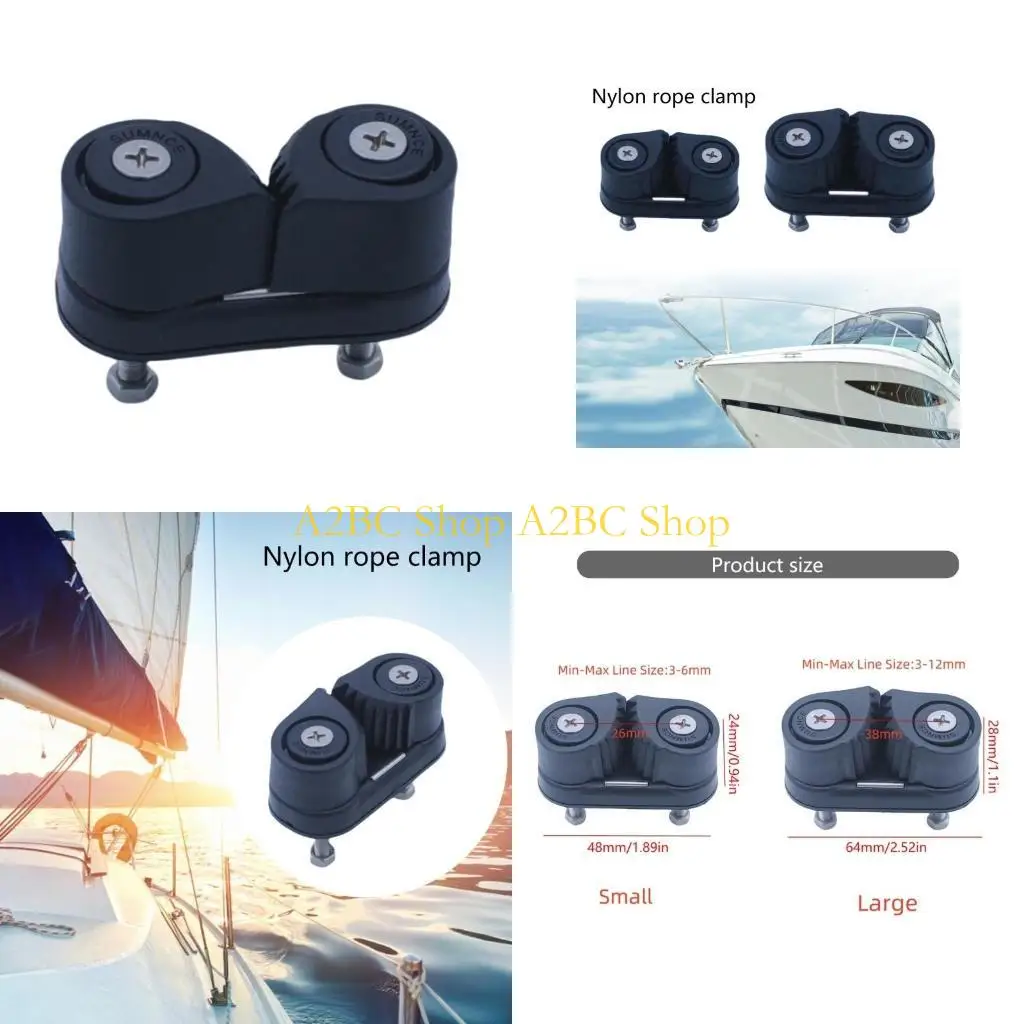 

A2BC Marine Quick Enting Boat с камерами Cams Cheat Cleat Cleat Black Sailing Sailboats