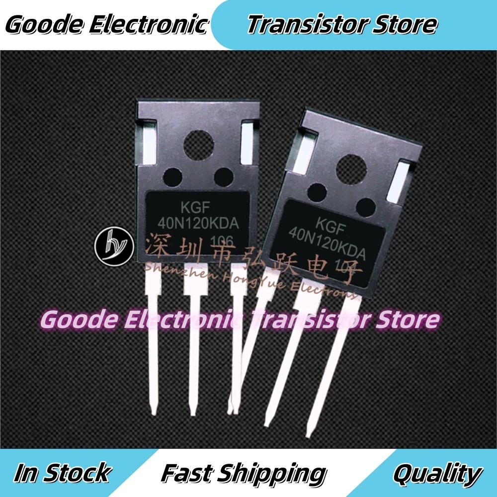 10PCS 40N120KDA KGF40N120KDA  TO-247 1200V 40A  Fast Shipping Best Quality