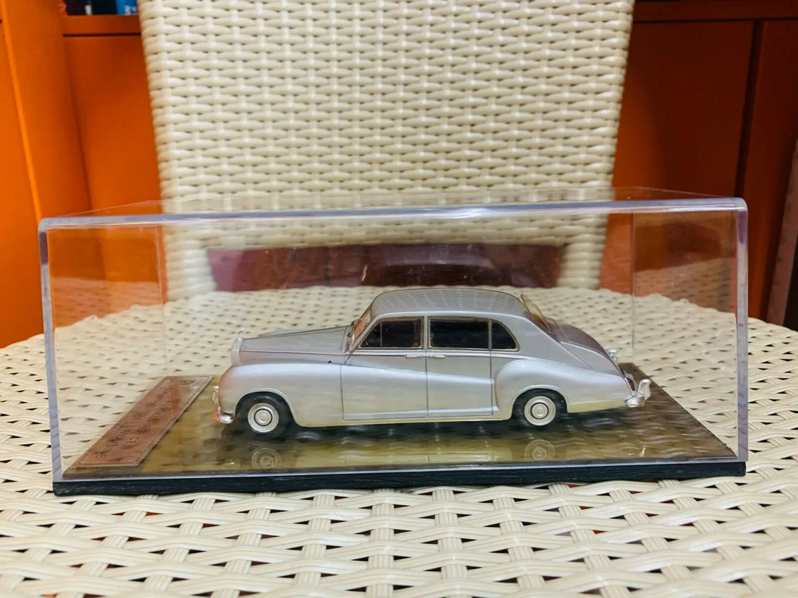 1963 Phantom Limousine Silver 1/43 Scale Resin Model Car