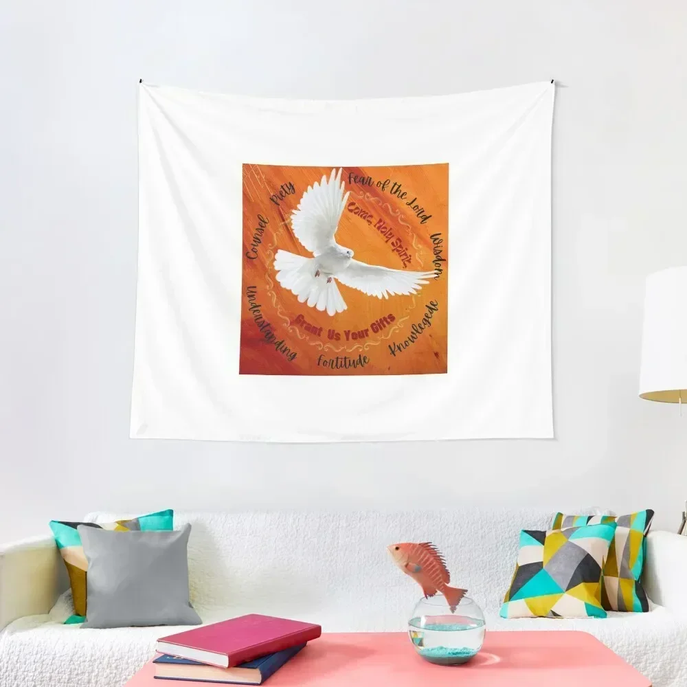 

Pentecost: Ask for Gifts of the Holy Spirit Tapestry Nordic Home Decor Decoration Pictures Room Wall Decor For Bedroom Tapestry