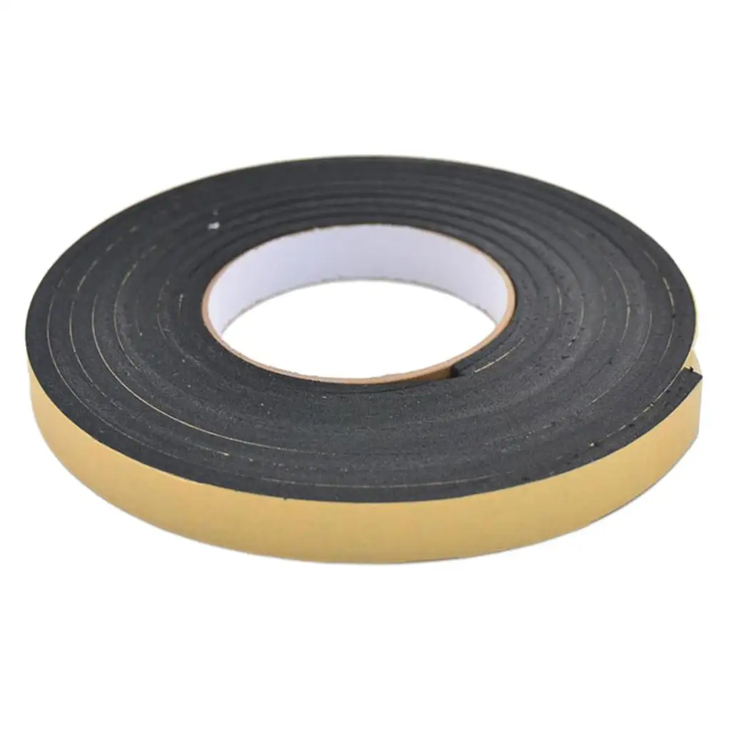 3x Universal Weather Stripping Sponge Rubber Strip 3 Meter 15x5mm Door Seal