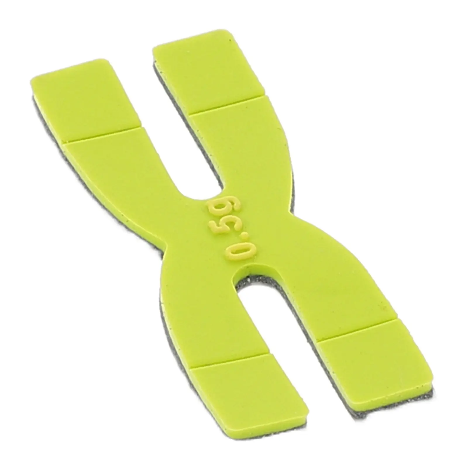 

0.5g H-Shape Silicone Racket Weight Balance Strips for Tennis and Badminton Rackets Adjustable Stability Control