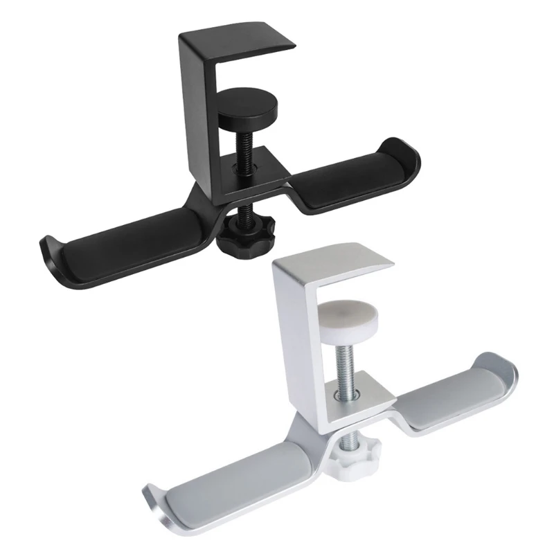 Headset Mount Stand HeadPhone Holder Solid Mounting Supporting Bar for Most Headphone Size Solid Material Frame