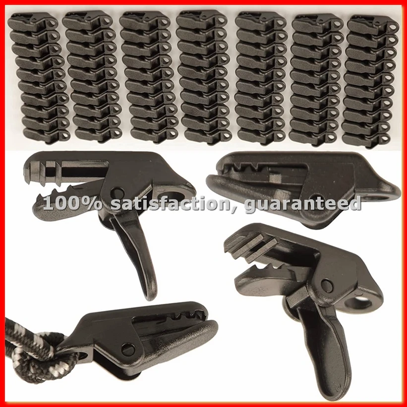 70PCS Camping PC Tent Clips,Awning Tarp Clips, Clamps, Tarp Clips Tent Clips, Tent Fixing Clamps Outdoor-A68X