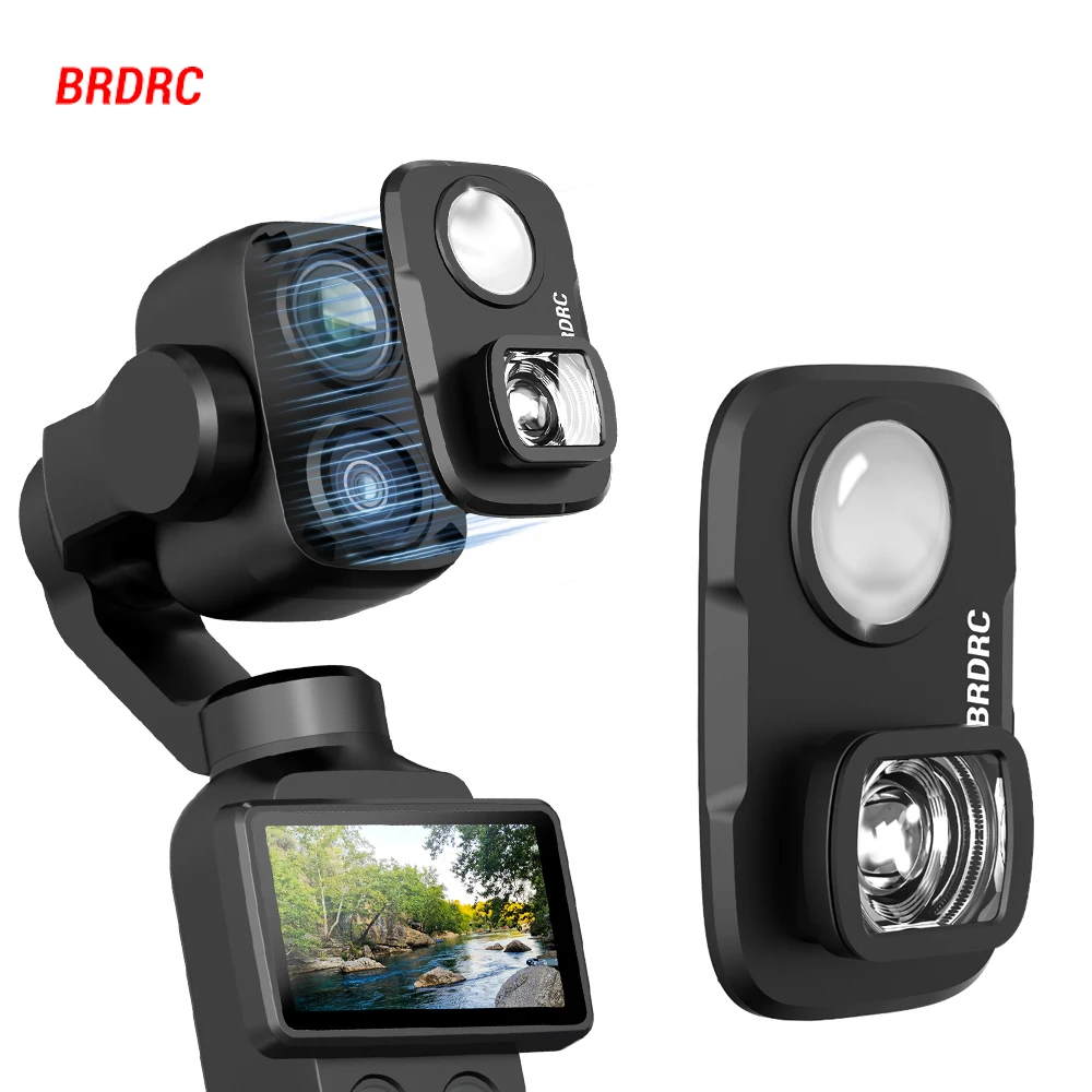 BRDRC Pocket 4P Magnetic Wide Angle Lens Camera Extend Wide-angle Photography Filters for DJI Osmo Pocket 4P Accessories