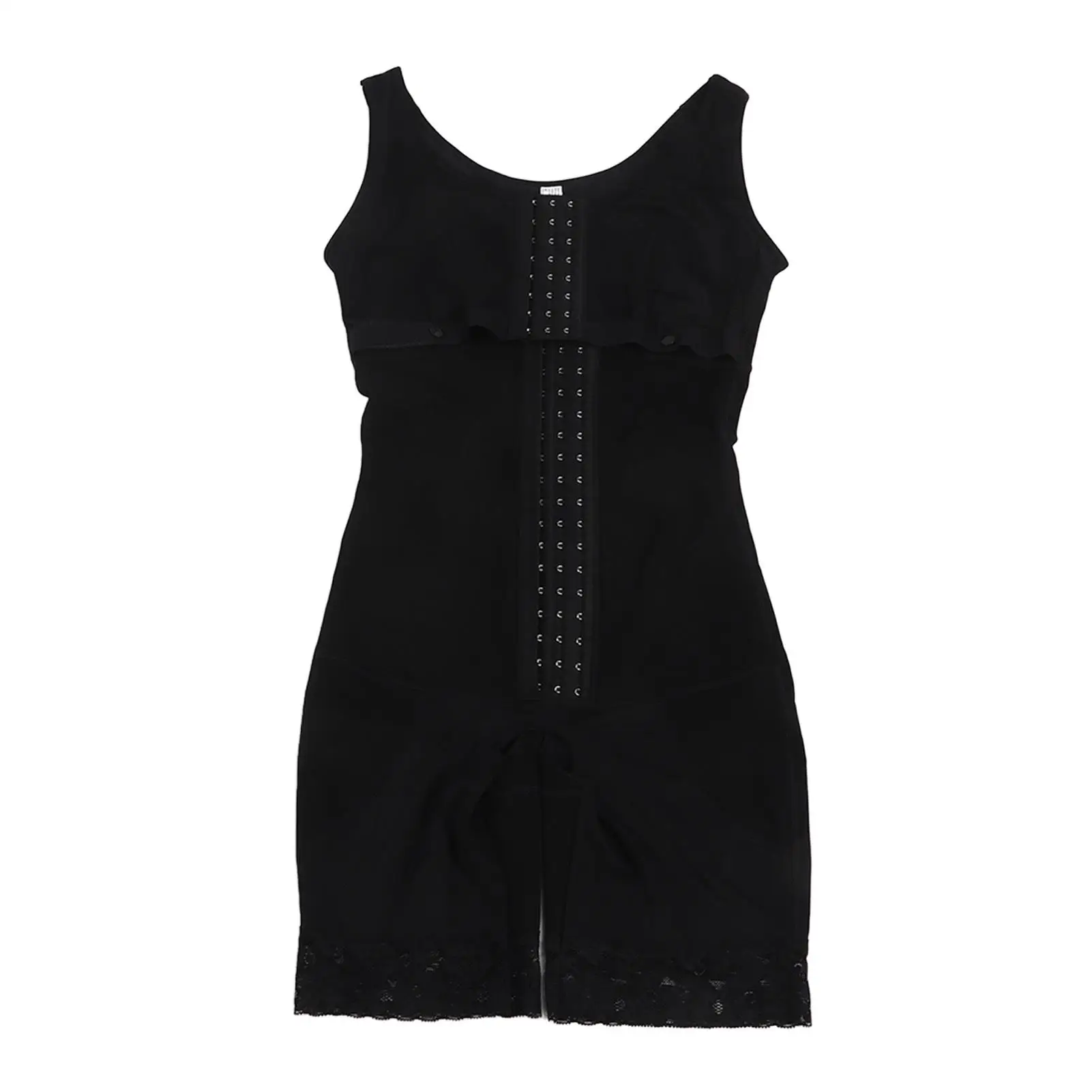 

Hook Bust Bodysuit Shaping Butt Lifter Open Crotch Nylon Underwear for Everyday Wear