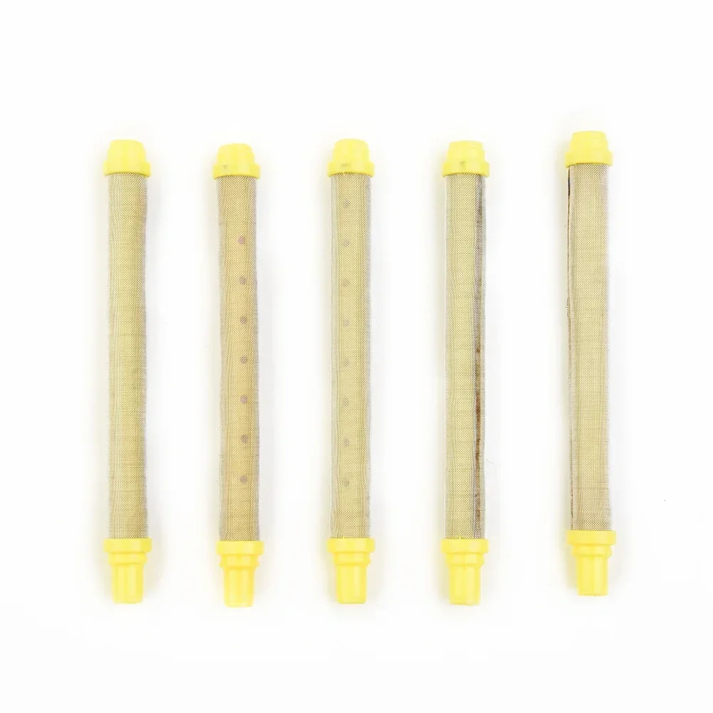 5pcs 100 Mesh Airless Spray Tool Filter Insert 304 Stainless Steel Hand Tools  Tip Plugging Tools Tool Filter Replacement