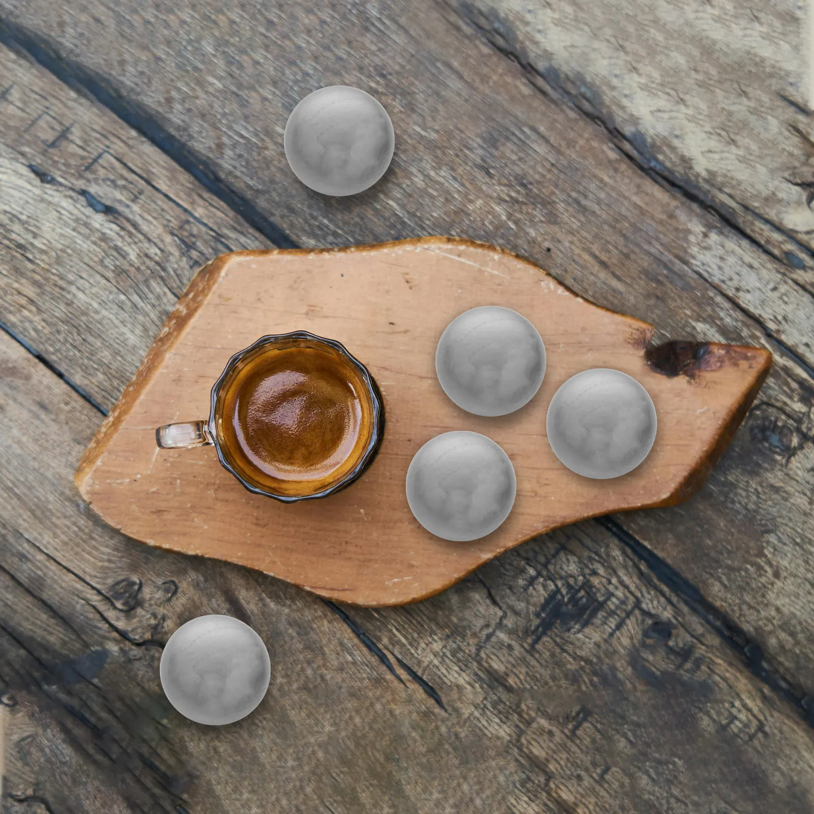 

6Pcs Stainless Steel Reflective Gazing Ball Mini Round Hollow Lightweight Garden Mirror Ball for Outdoor Indoor Decor Decoration