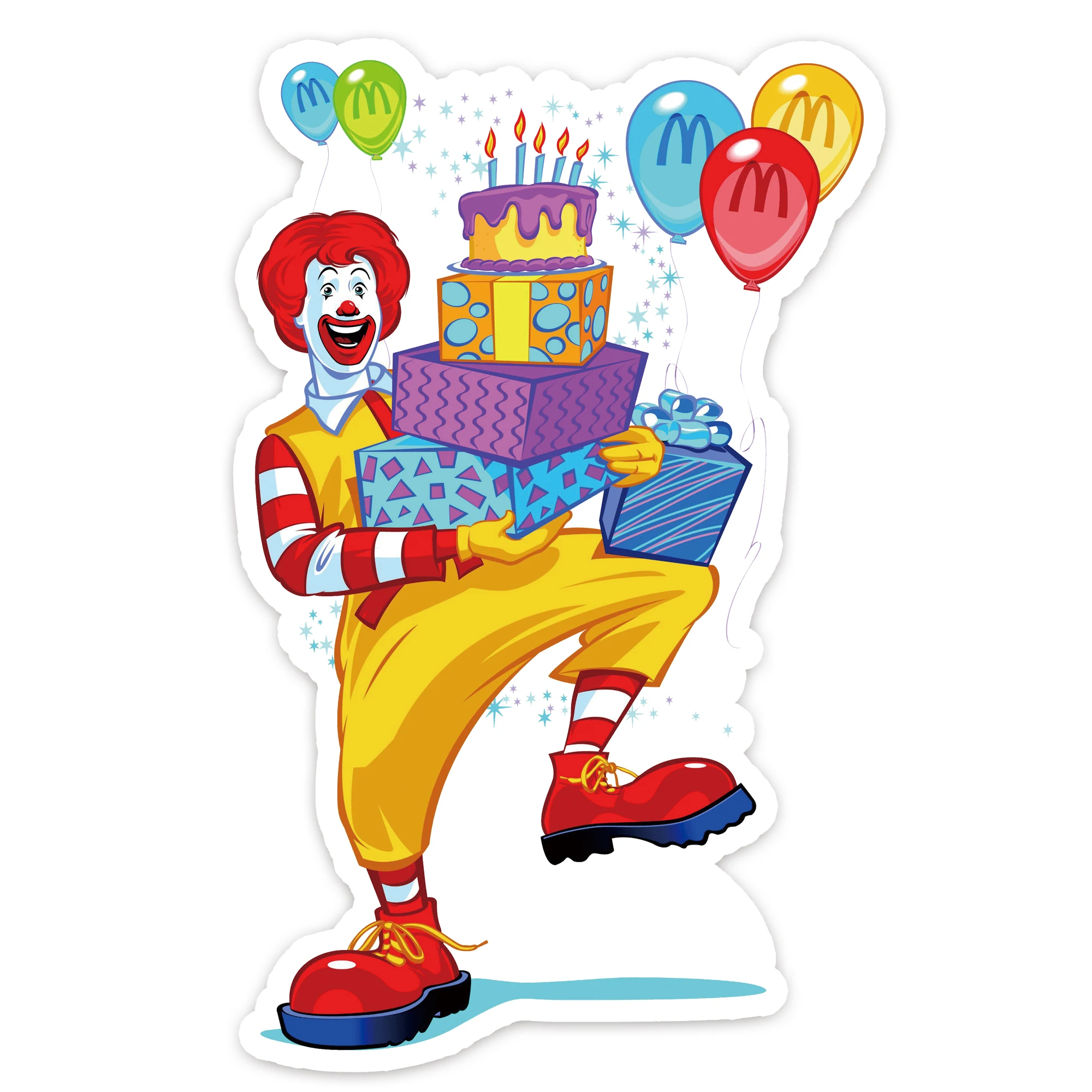 5pcs Planar Resin Flatback Hamburger French Fry Joker Resin For Crafts Jewelry Making Birthday Girl DIY Accessorie Headwear