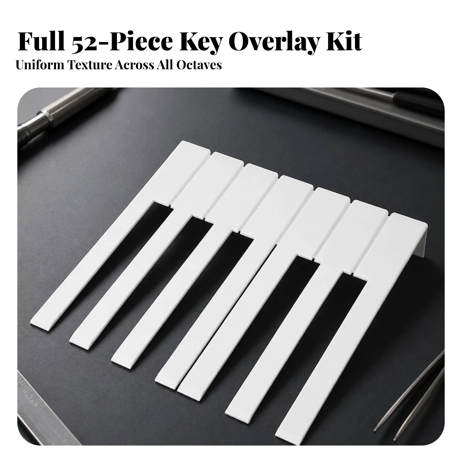 Keytops Smooth Piano Keytop Instrument Part